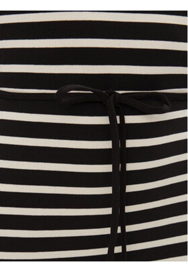 TOMMY HILFIGER - Tommy Hilfiger Sukienka codzienna Reg Breton Midi Polo Dress Ss WW0WW42030 Czarny Regular Fit. Okazja: na co dzień. Typ kołnierza: polo. Kolor: czarny. Materiał: bawełna. Typ sukienki: proste. Styl: casual. Długość: midi