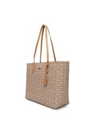 DKNY Torebka Saige Ew Tz Tote R52A5I42 Beżowy. Kolor: beżowy. Materiał: skórzane #7