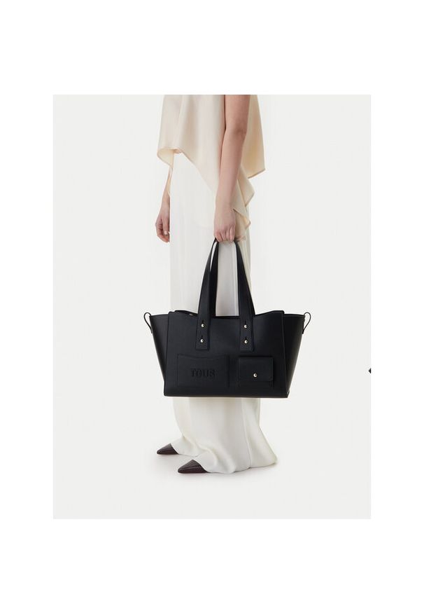 Tous - Torebka TOUS. Kolor: czarny