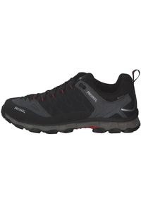 MEINDL - Buty damskie trailowe Meindl Lite GTX. Kolor: szary, czerwony, wielokolorowy, brązowy. Materiał: materiał, syntetyk, zamsz. Technologia: Gore-Tex. Sport: turystyka piesza #1