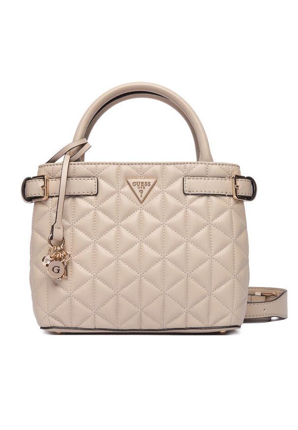 Torebka Guess. Kolor: beżowy