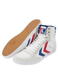 Buty sportowe męskie Hummel Slimmer stadil. Kolor: czerwony, biały, niebieski, wielokolorowy. Sezon: jesień, zima. Sport: turystyka piesza, fitness #2