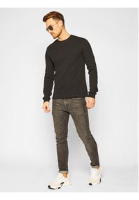 Calvin Klein Jeans Sweter J30J316610 Czarny Regular Fit. Kolor: czarny. Materiał: bawełna