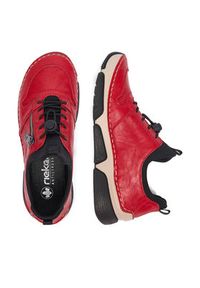 Rieker Sneakersy CEO-45951-33 Czerwony. Kolor: czerwony. Materiał: skóra #2