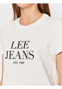 Lee T-Shirt Graphic Tee L41UFERR 112140053 Biały Regular Fit. Kolor: biały. Materiał: bawełna #5