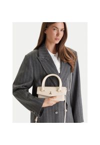 Torebka Patrizia Pepe. Kolor: kremowy #1