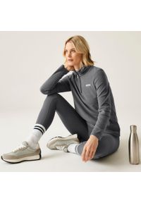 Regatta - Polar turystyczny damski z suwakiem Sweethart. Kolor: szary. Materiał: polar. Sport: turystyka piesza #1