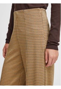 ICHI Spodnie materiałowe 20115719 Brązowy Relaxed Fit. Kolor: brązowy. Materiał: syntetyk #4