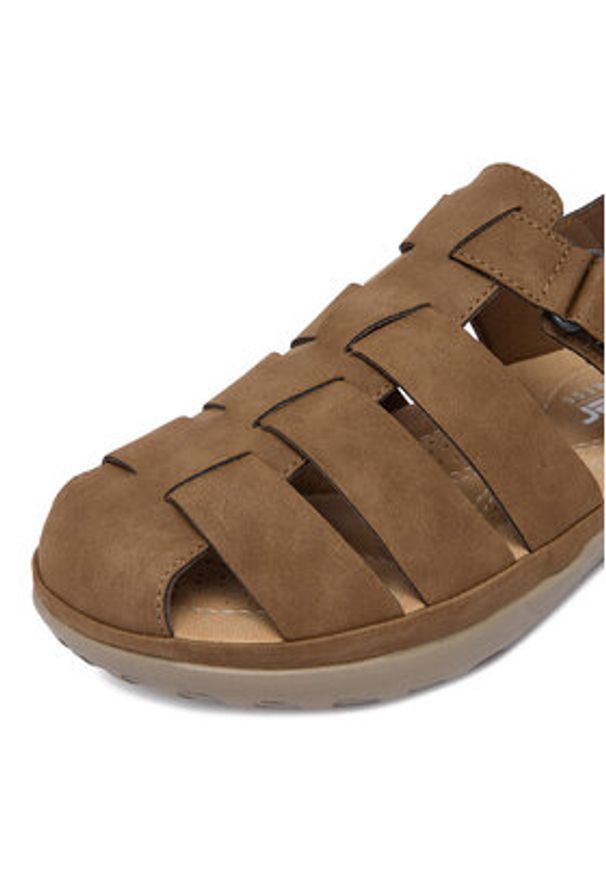 Rieker Sandały CEO-64860-24 Brązowy. Kolor: brązowy. Materiał: skóra