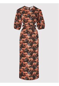 Remain Sukienka letnia Ferna RM685 Kolorowy Regular Fit. Materiał: bawełna. Wzór: kolorowy. Sezon: lato #3