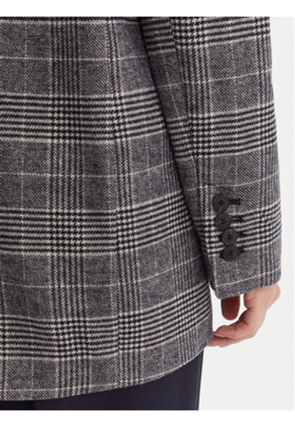 MAX&Co. Marynarka Iames 2526046084200 Szary Relaxed Fit. Kolor: szary. Materiał: syntetyk