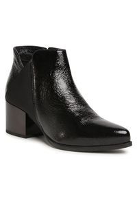 Lasocki Botki 70814-01 Czarny. Kolor: czarny. Materiał: skóra, lakier #1