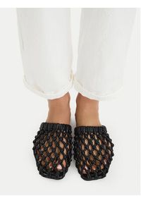 Badura Klapki EO-AMANDA-LT243-12 Czarny. Kolor: czarny. Materiał: skóra #6