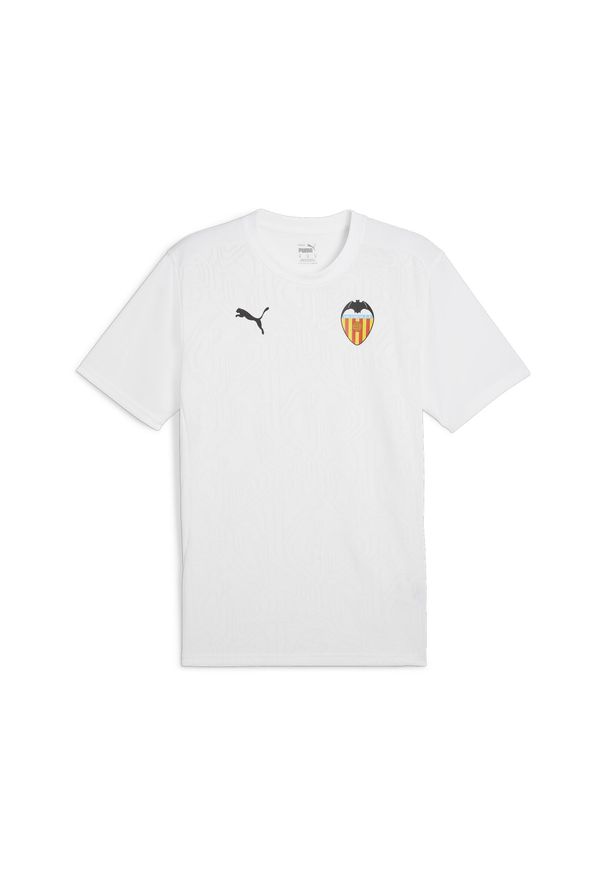 Puma - Męska koszulka treningowa Valencia CF PUMA White. Kolor: biały. Sport: piłka nożna