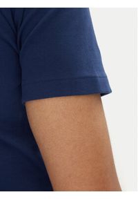 Polo Ralph Lauren T-Shirt 710740727092 Granatowy Custom Slim Fit. Typ kołnierza: polo. Kolor: niebieski. Materiał: bawełna #2