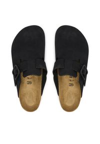 Birkenstock Klapki Boston Wire Buckle 1031585 Czarny. Kolor: czarny. Materiał: nubuk, skóra #3