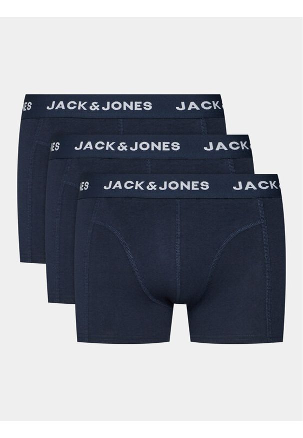 Jack & Jones Komplet bokserek 12171946 Granatowy. Kolor: niebieski. Materiał: bawełna
