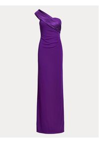 Lauren Ralph Lauren Sukienka wieczorowa 253918992002 Fioletowy Regular Fit. Kolor: fioletowy. Materiał: syntetyk. Styl: wizytowy #3