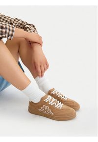 Kappa Sneakersy CEO-FC-24880H Brązowy. Kolor: brązowy. Materiał: zamsz, skóra #7