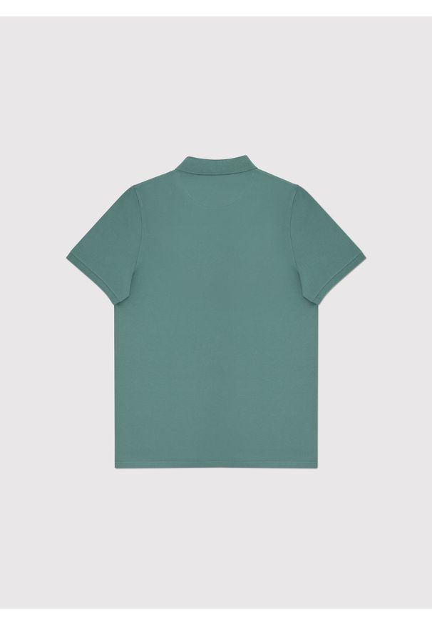 Pako Lorente - PAKO LORENTE - T-shirt polo w morskim kolorze. Typ kołnierza: polo. Kolor: biały, morski, czarny, różowy. Materiał: bawełna, elastan