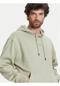 BOSS Bluza WeSmallhood 50514530 Zielony Regular Fit. Kolor: zielony. Materiał: bawełna #5