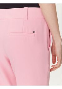 Hugo - HUGO Spodnie materiałowe Hedima-1 50544742 Różowy Slim Fit. Kolor: różowy. Materiał: syntetyk #4