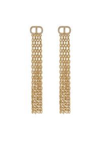 TwinSet - TWINSET Kolczyki 251TA4150 Złoty. Materiał: metalowe. Kolor: złoty