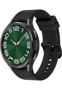 Smartwatch Samsung SAMSUNG Galaxy Watch6 Classic (R965), Smartwatch (black, 47 mm, LTE). Rodzaj zegarka: smartwatch