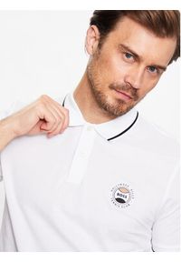 BOSS - Boss Polo Phillipson 110 50486202 Biały Slim Fit. Typ kołnierza: polo. Kolor: biały. Materiał: bawełna #5