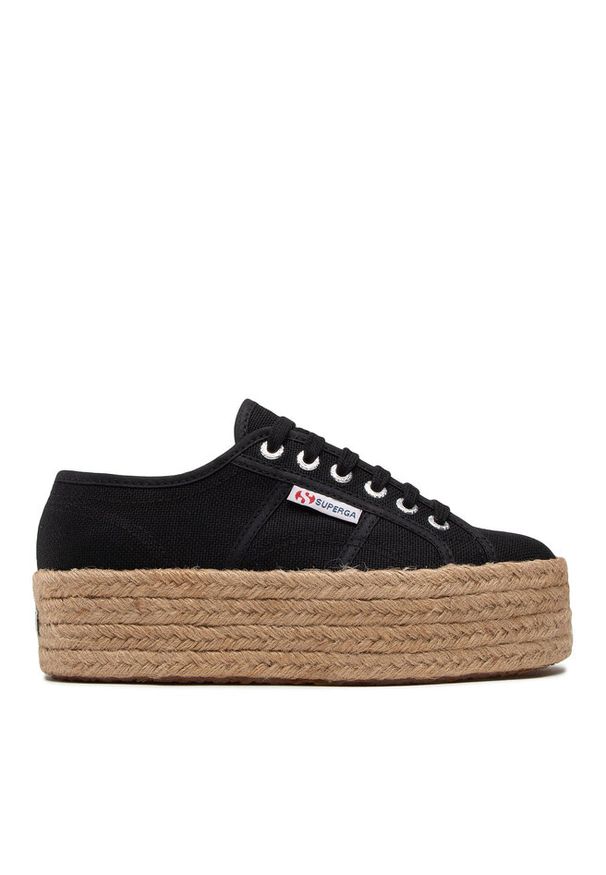 Espadryle Superga. Kolor: czarny