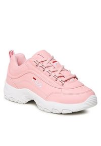 Fila Sneakersy Strada Teens FFT0009.40063 Różowy. Kolor: różowy. Materiał: skóra #4