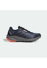 Adidas - Terrex Trail Rider Trail Running Shoes. Kolor: czarny, pomarańczowy, żółty, niebieski, wielokolorowy. Materiał: materiał. Model: Adidas Terrex. Sport: bieganie