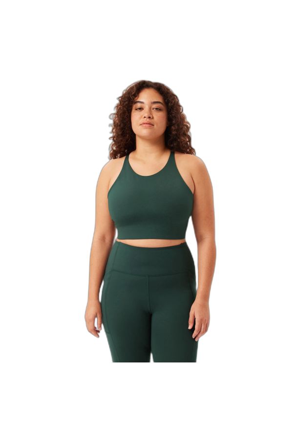 GIRLFRIEND COLLECTIVE - Biustonosz dla kobiet Girlfriend Collective Topanga. Kolor: zielony