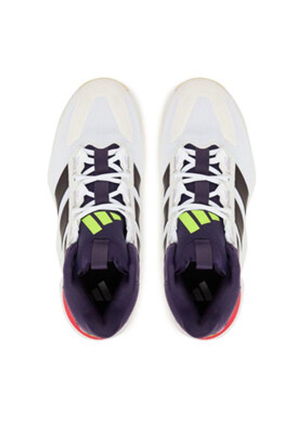 Adidas - adidas Buty halowe Court Stabil JH5163 Biały. Kolor: biały. Materiał: materiał