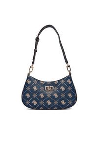 Guess Torebka Emelie Logo HWGP99 28180 Granatowy. Kolor: niebieski. Materiał: skórzane #6