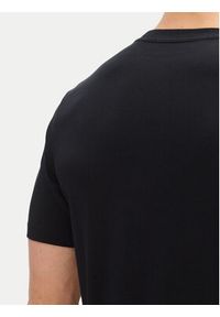 Karl Lagerfeld - KARL LAGERFELD T-Shirt 755030 552235 Granatowy Regular Fit. Typ kołnierza: dekolt w karo. Kolor: niebieski. Materiał: bawełna #5