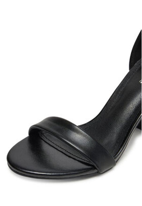 DeeZee Sandały E3611-1 Czarny. Kolor: czarny. Materiał: materiał, syntetyk