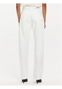 Karl Lagerfeld Jeans Jeansy 241J1106 Biały Straight Fit. Kolor: biały