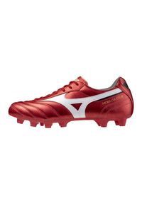 Buty piłkarskie Mizuno Morelia II Club FG morelia 40th. Kolor: czerwony, biały, wielokolorowy. Sport: piłka nożna