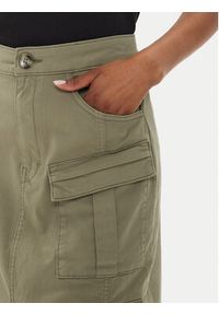 GESTUZ - Gestuz Spódnica midi 10908161 Zielony Regular Fit. Kolor: zielony. Materiał: bawełna #5