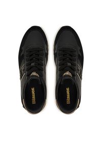Blauer Sneakersy F5MILLEN03/LES Czarny. Kolor: czarny. Materiał: skóra