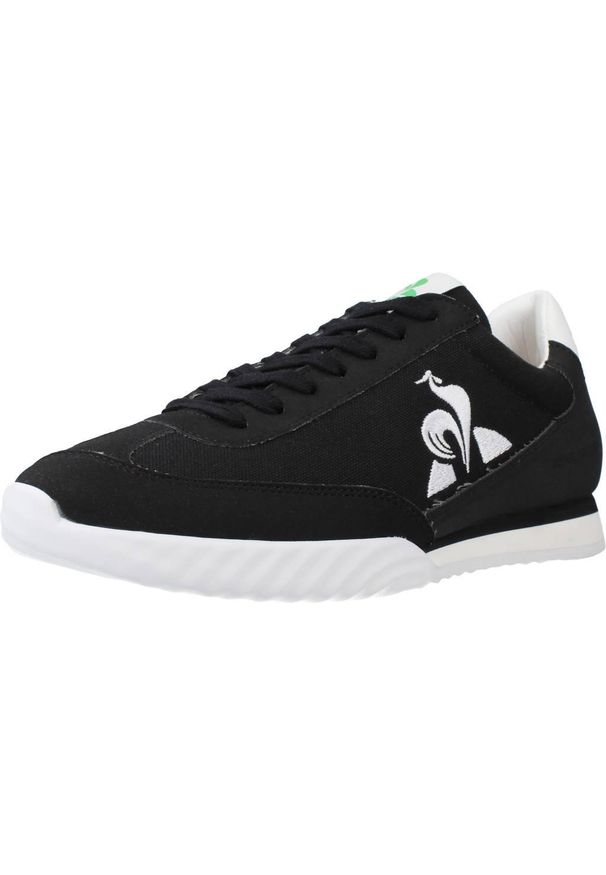 Trenerzy Le Coq Sportif Neree. Kolor: biały, czarny, wielokolorowy. Materiał: bawełna, skóra