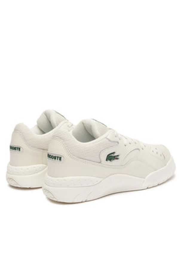 Lacoste Sneakersy Aceline 747SFA0034 Écru. Materiał: skóra