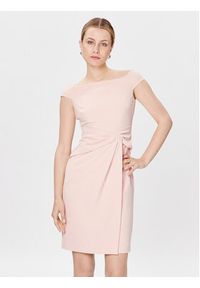 Lauren Ralph Lauren Sukienka wieczorowa 253863510014 Pomarańczowy Slim Fit. Kolor: pomarańczowy. Styl: wizytowy #12