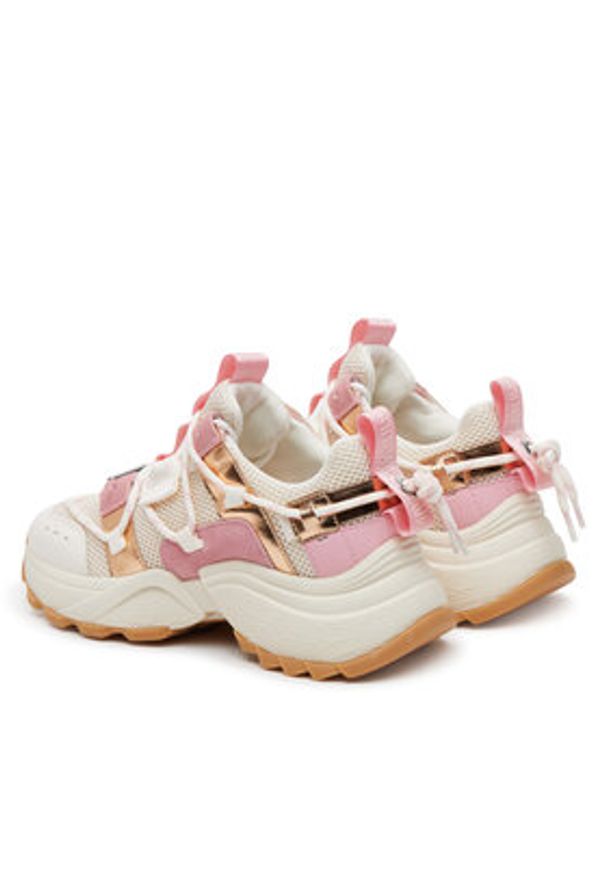 Steve Madden Sneakersy Tazmania SM11002419 Biały. Kolor: biały. Materiał: materiał