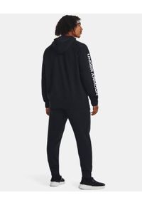 Under Armour UA RIVAL FLEECE SUIT Komplet dresowy męski. Kolor: czarny. Materiał: dresówka. Sport: fitness #6
