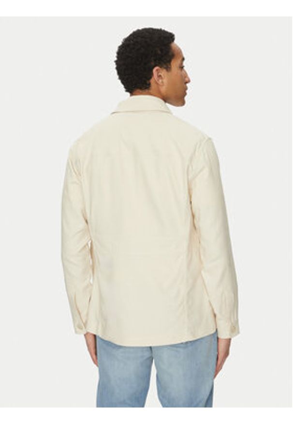 Guess Kurtka przejściowa M5GL31 WH791 Beżowy Regular Fit. Kolor: beżowy. Materiał: bawełna, wiskoza