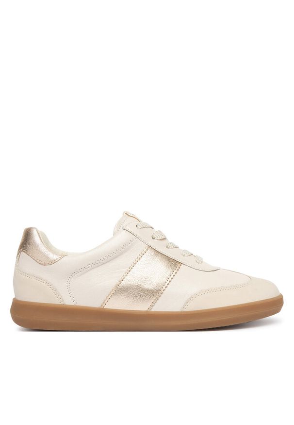 Sneakersy Caprice. Kolor: beżowy