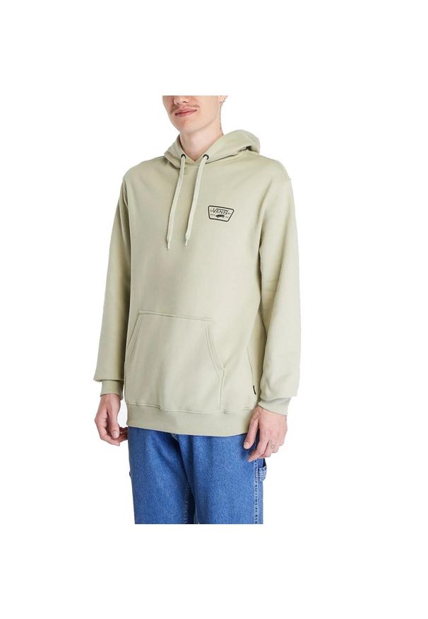 Bluzy Vans Model Full Patch Pullover Kolor Zielony. Kolor: zielony. Materiał: tkanina. Sport: skateboard