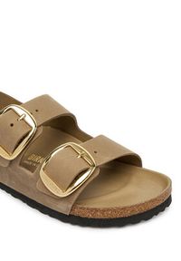 Birkenstock Sandały Milano Big Buckle Hex 1031782 Brązowy. Kolor: brązowy. Materiał: skóra #2